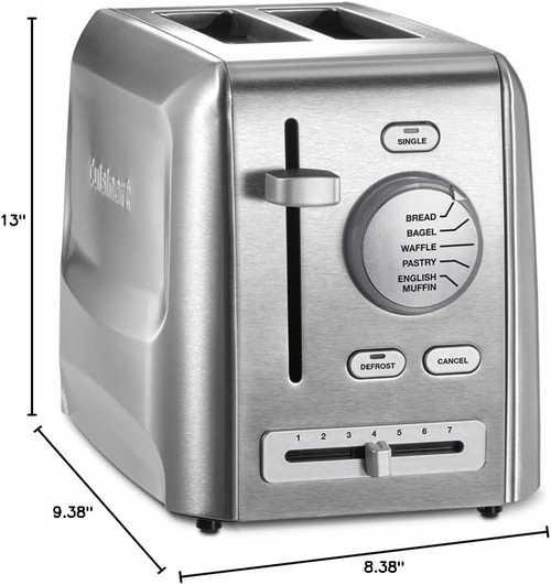 CPT-620P1 2-Slice Custom Select Toaster, Stainless Steel